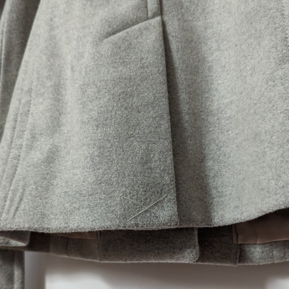 NWOT Babaton Grey "The Connor Coat" Wool & Cashmere Blend - Picture 10 of 15